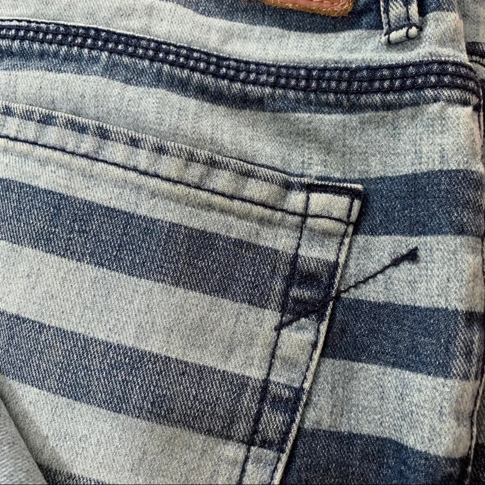 NWOT Stars & Stripes cutoff long short denim by standard cloth